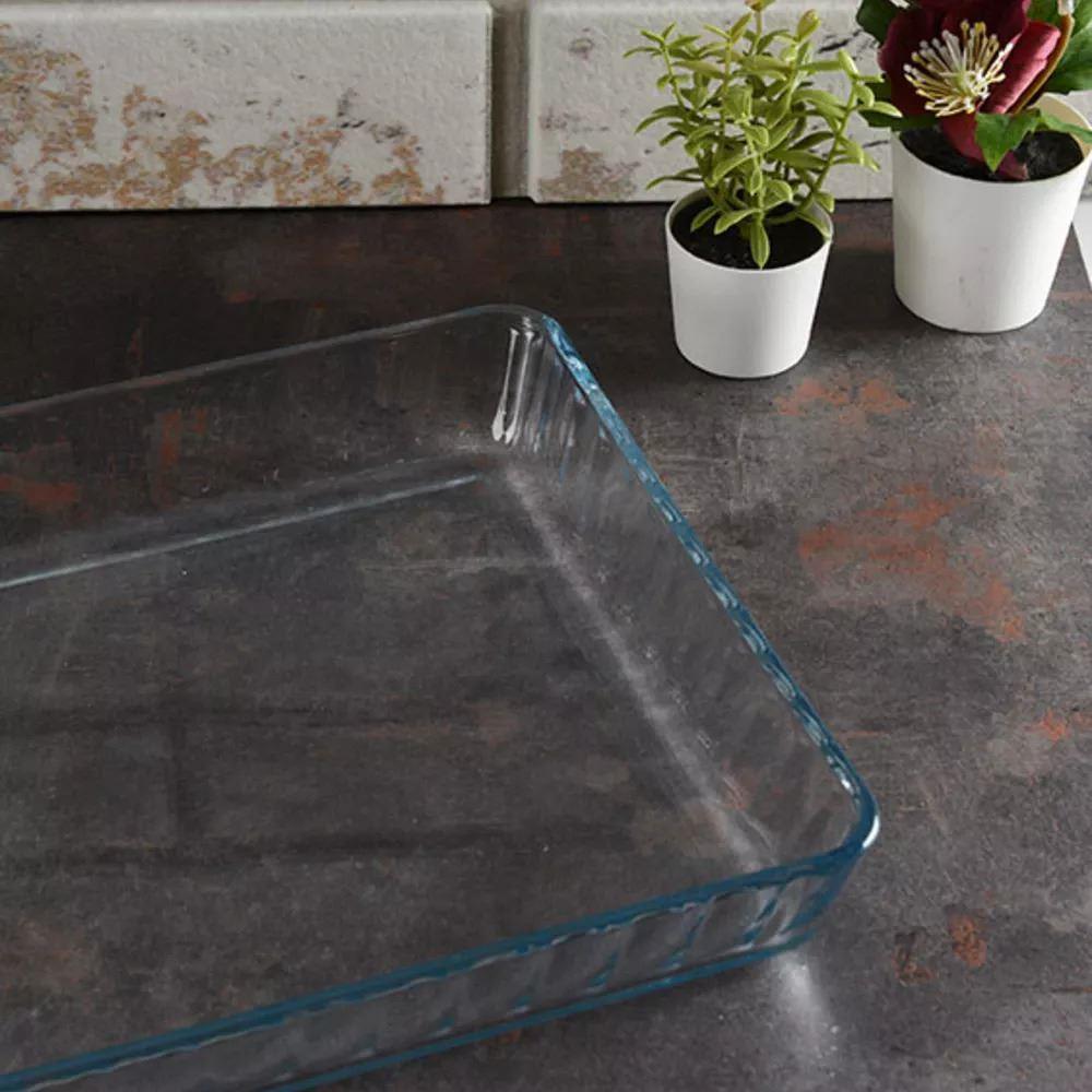 Paşabahçe 59984 Rectangular Pyrex Oven Tray