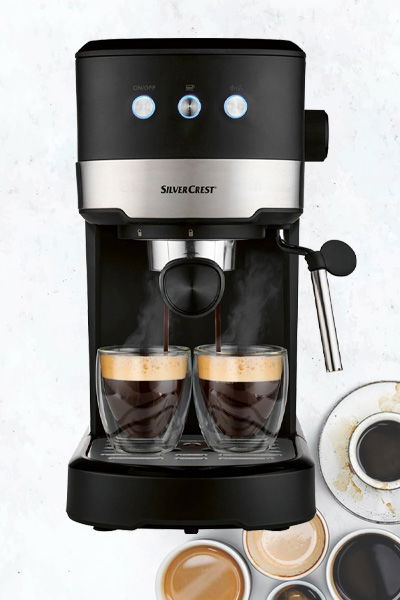 Ledal Silver Crest Espresso Machine
