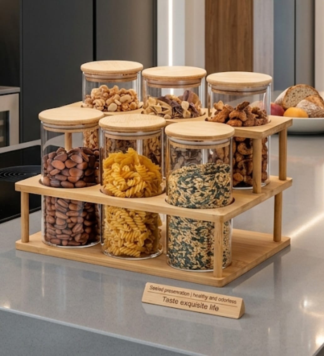 Container Glass Jars Set KW7403NP