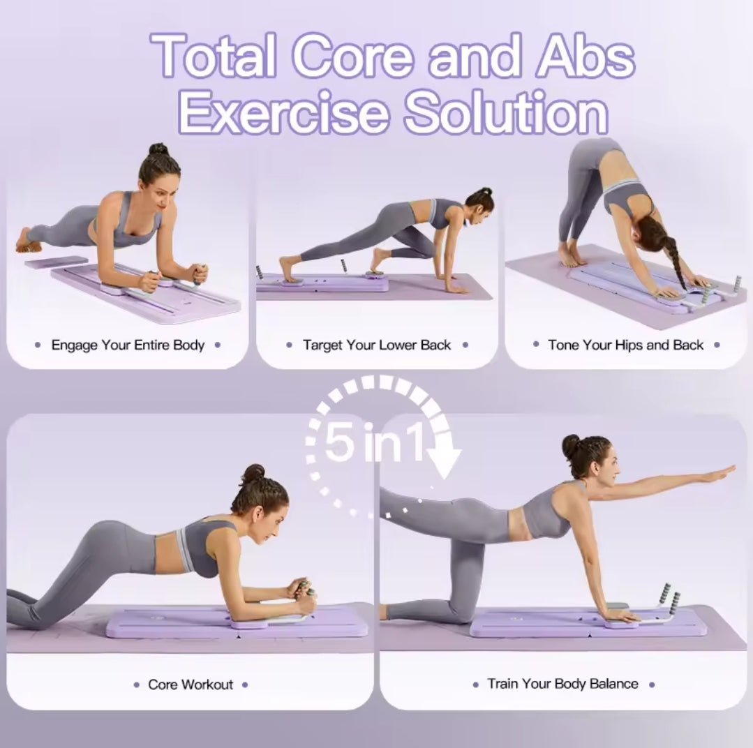 Foldable Pilates Board