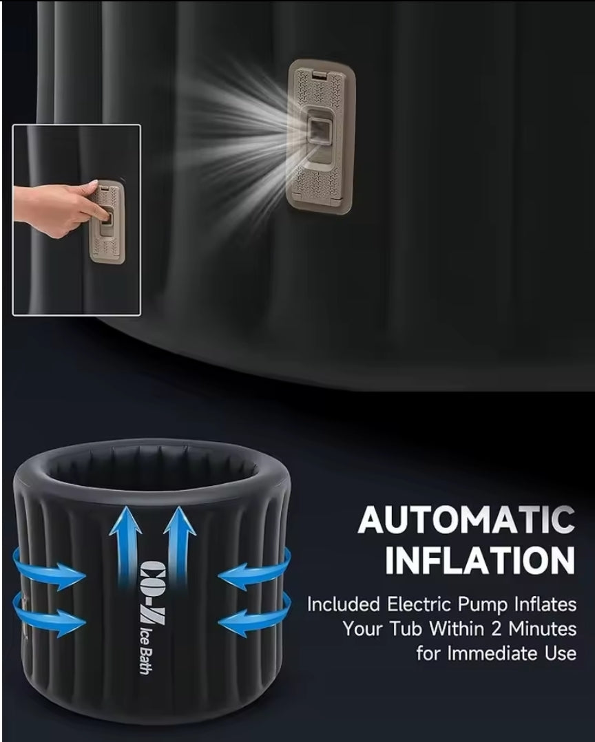 Automatic inflation Ice Bath Tub