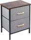 Modern Wood & Metal Drawer Stand HA8003