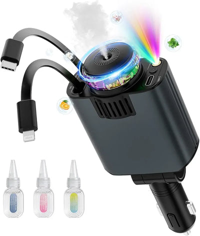 5 In 1 Car Charger Star Light CP4281XR