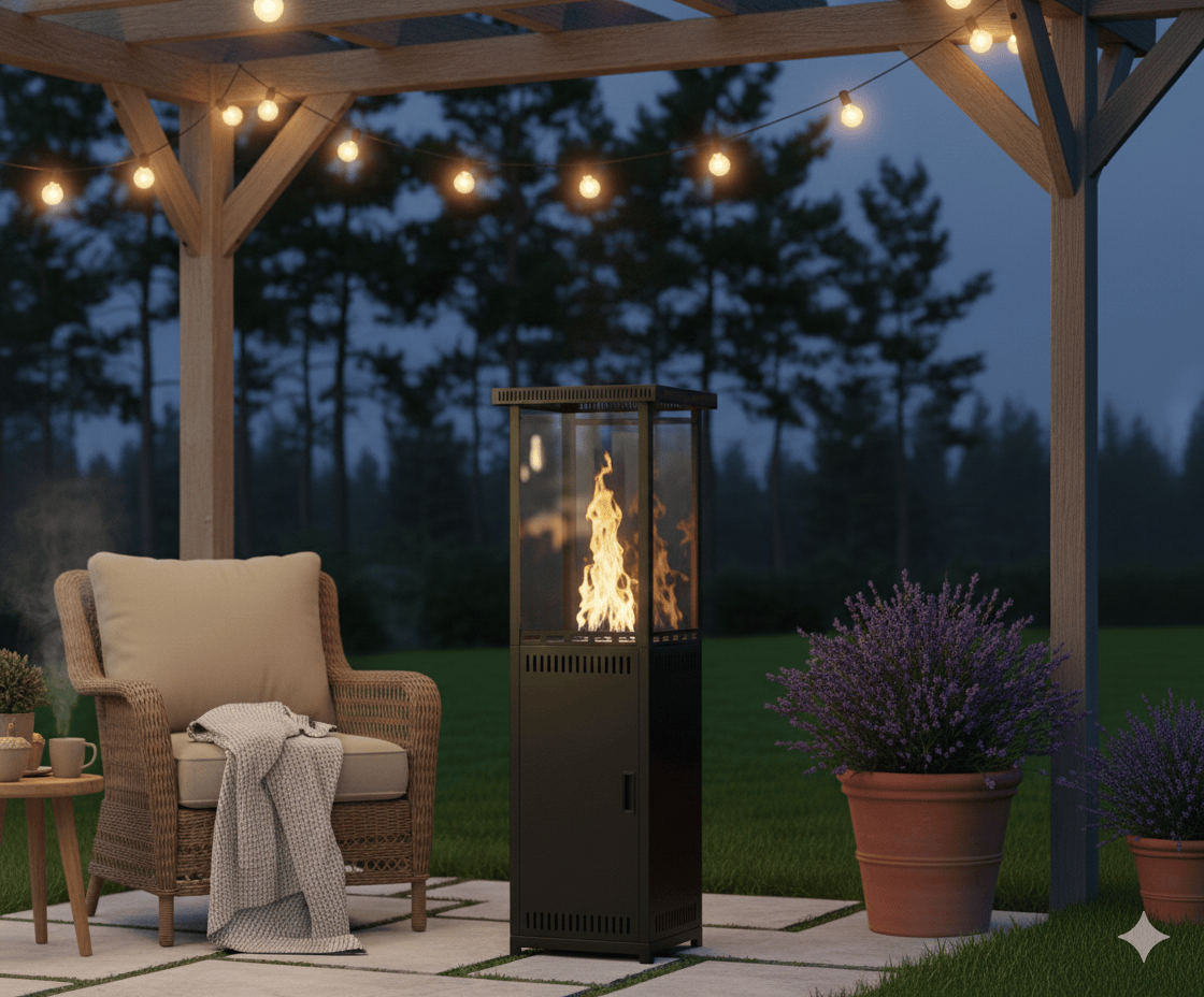 OUTDOOR WOOD & STONE 11000 WATT HEATERS