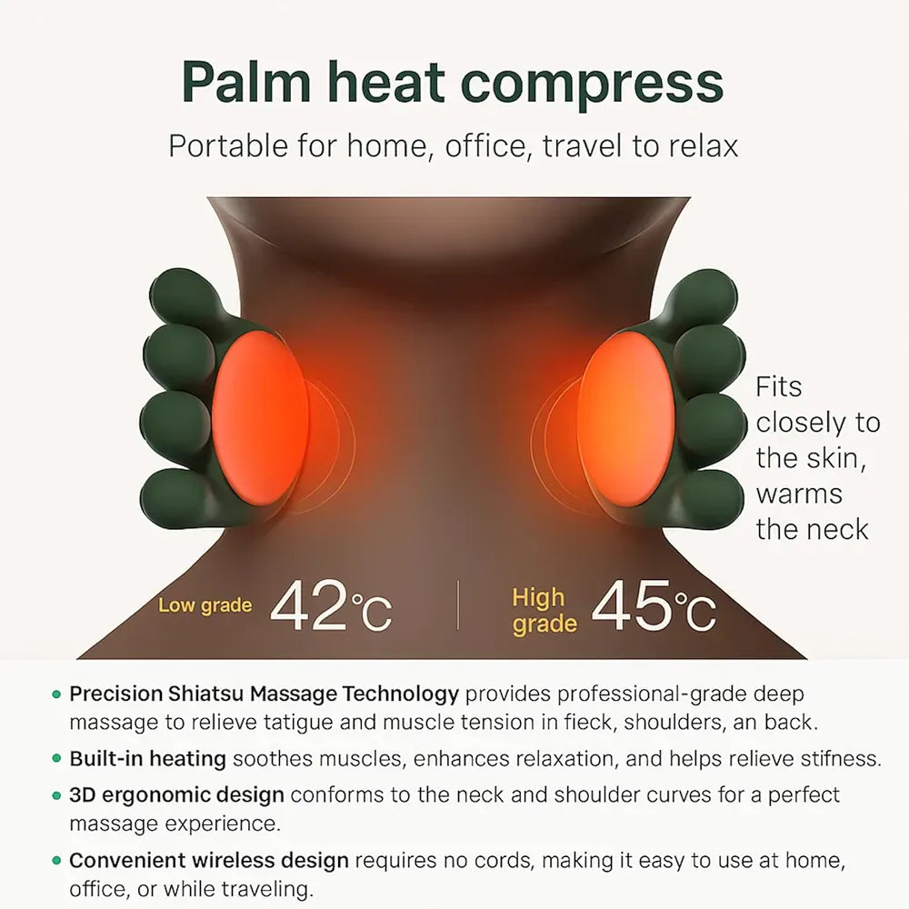 N7 Hand Heated Massager HP6006