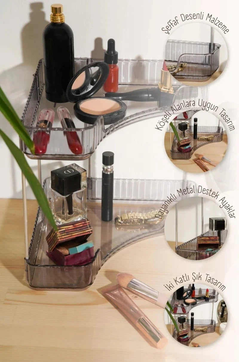 Meysa Plexi Organizer 2 Shelfs HA2246