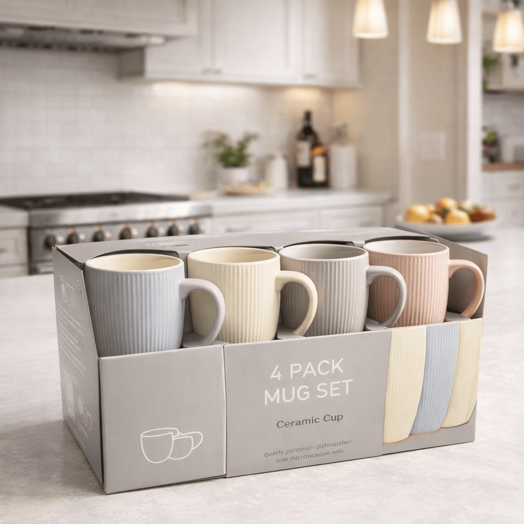 Ceramic Mug Set (3/4 pcs) HA8005