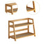 Rattan Serving Organizer Stand KW4173QZ
