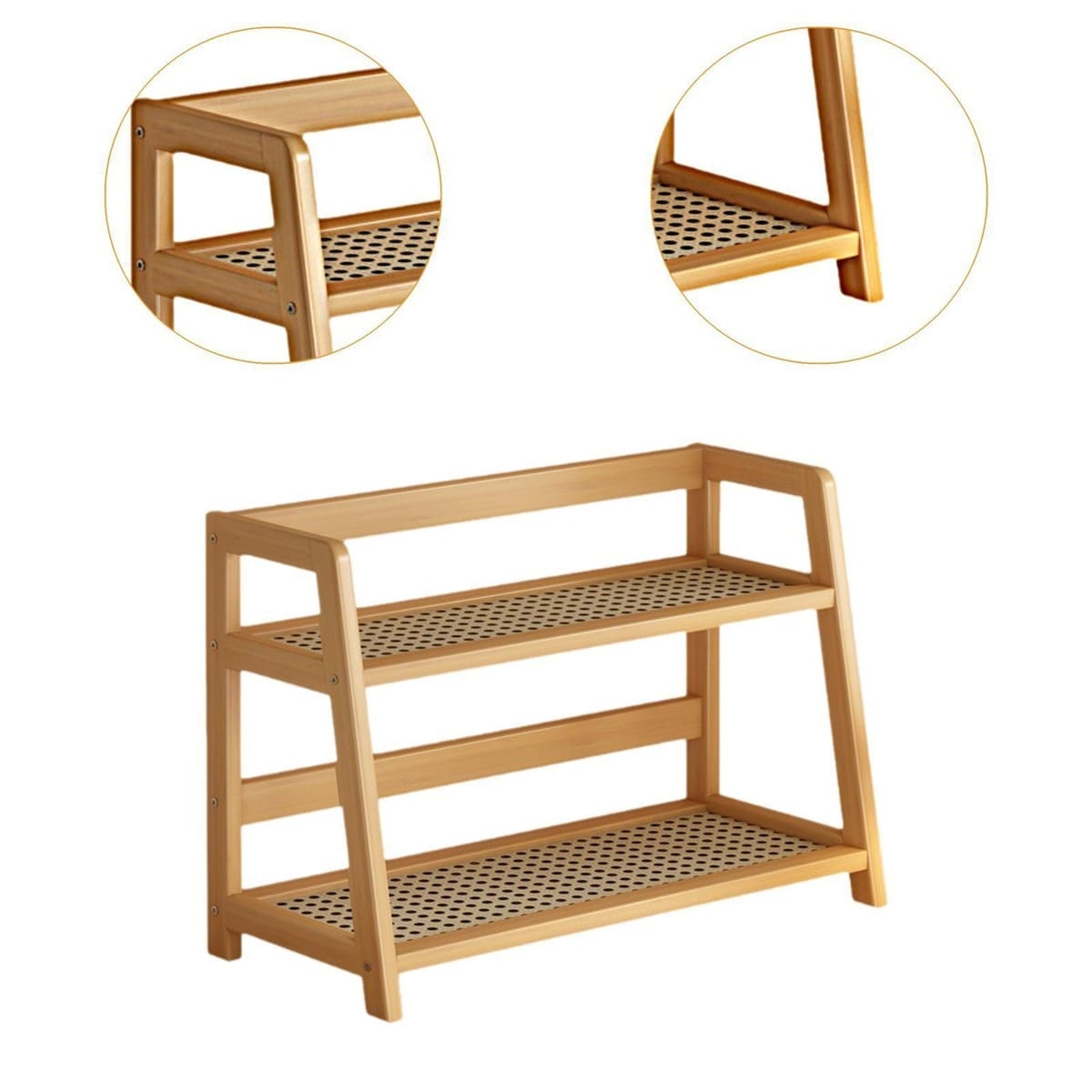 Rattan Serving Organizer Stand KW4173QZ
