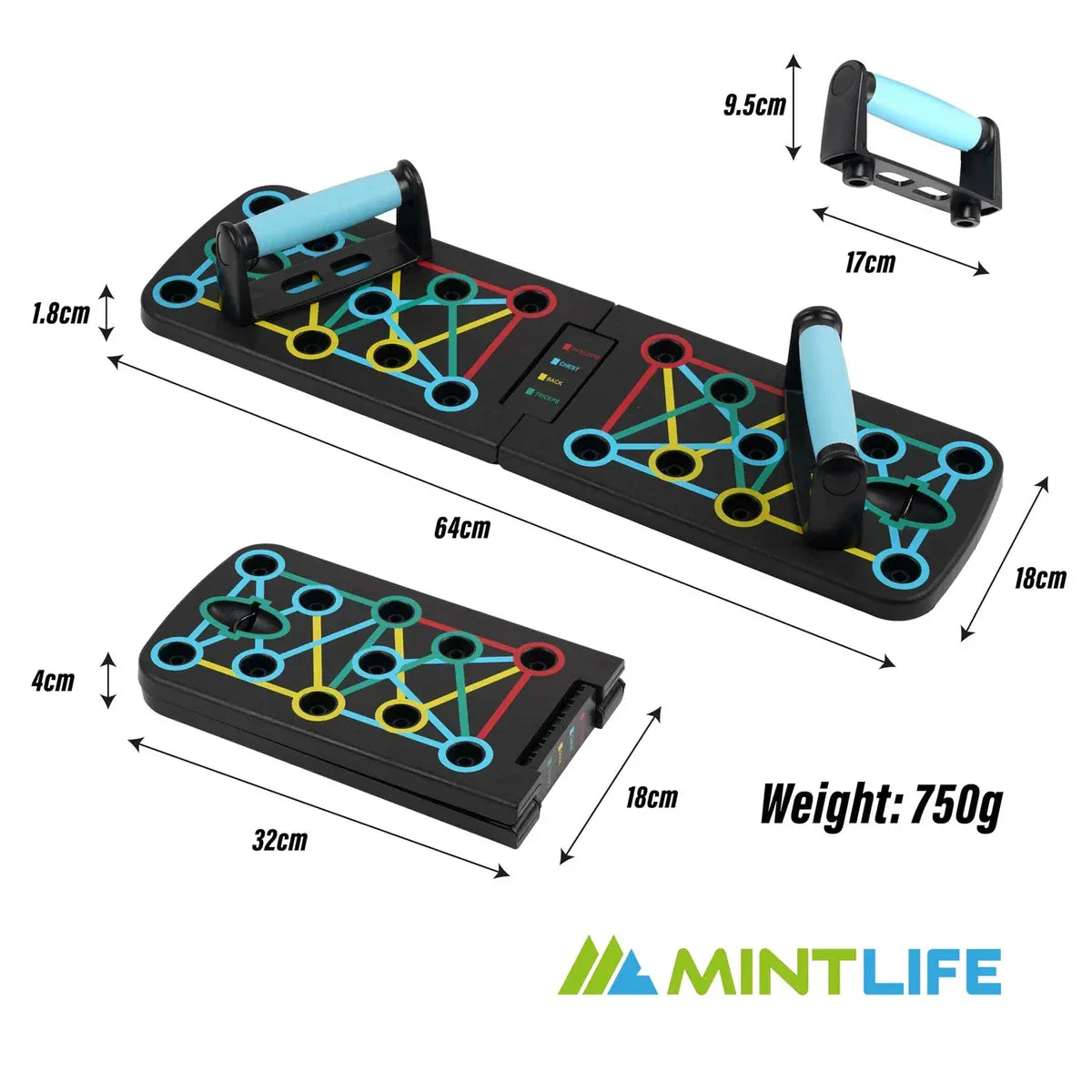 Pushup Board 5in1 Premium  HA2388