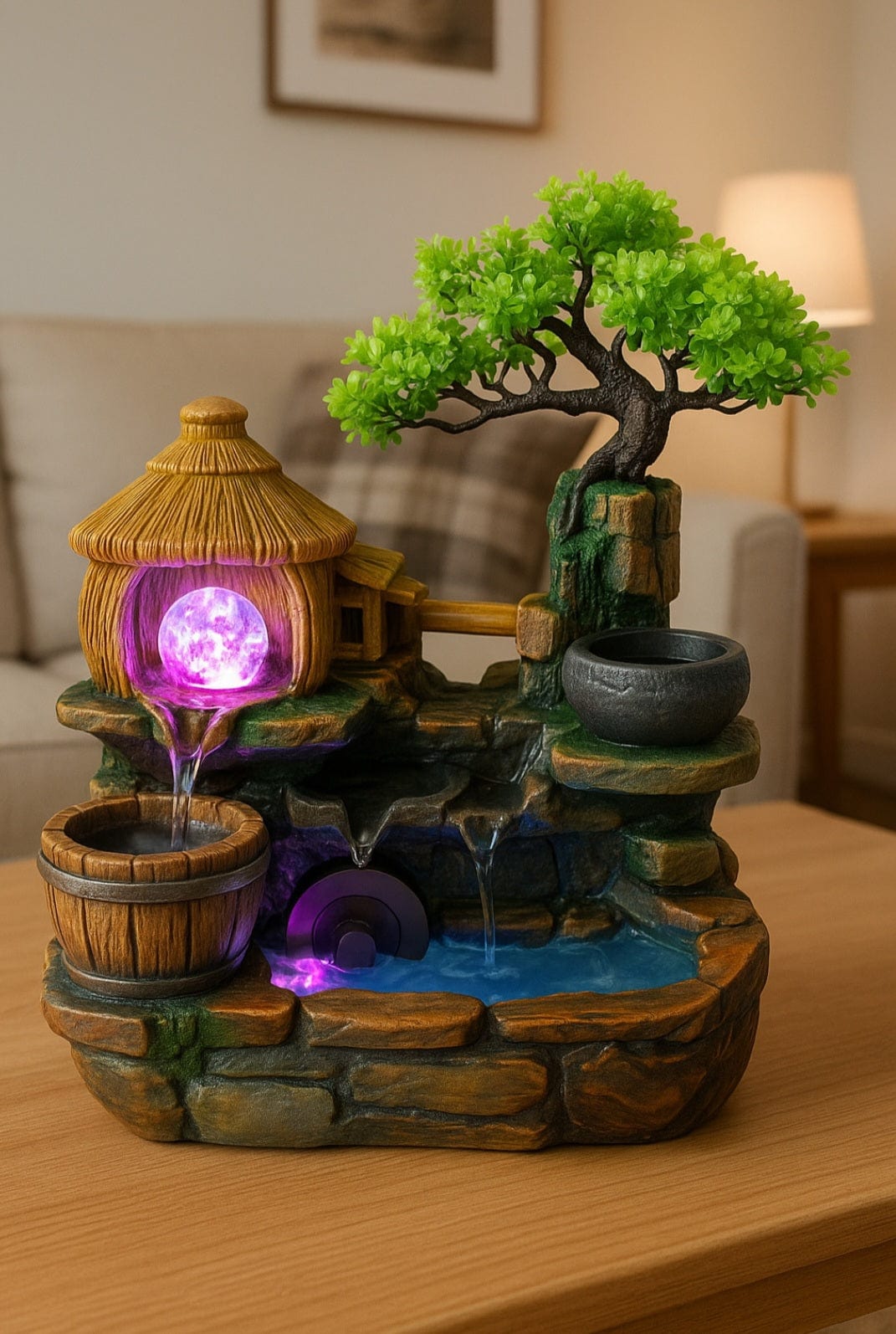 MODERN WATER FOUNTAIN DECOR