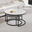 Marble Wood Tables Set of 2 HI7524QN