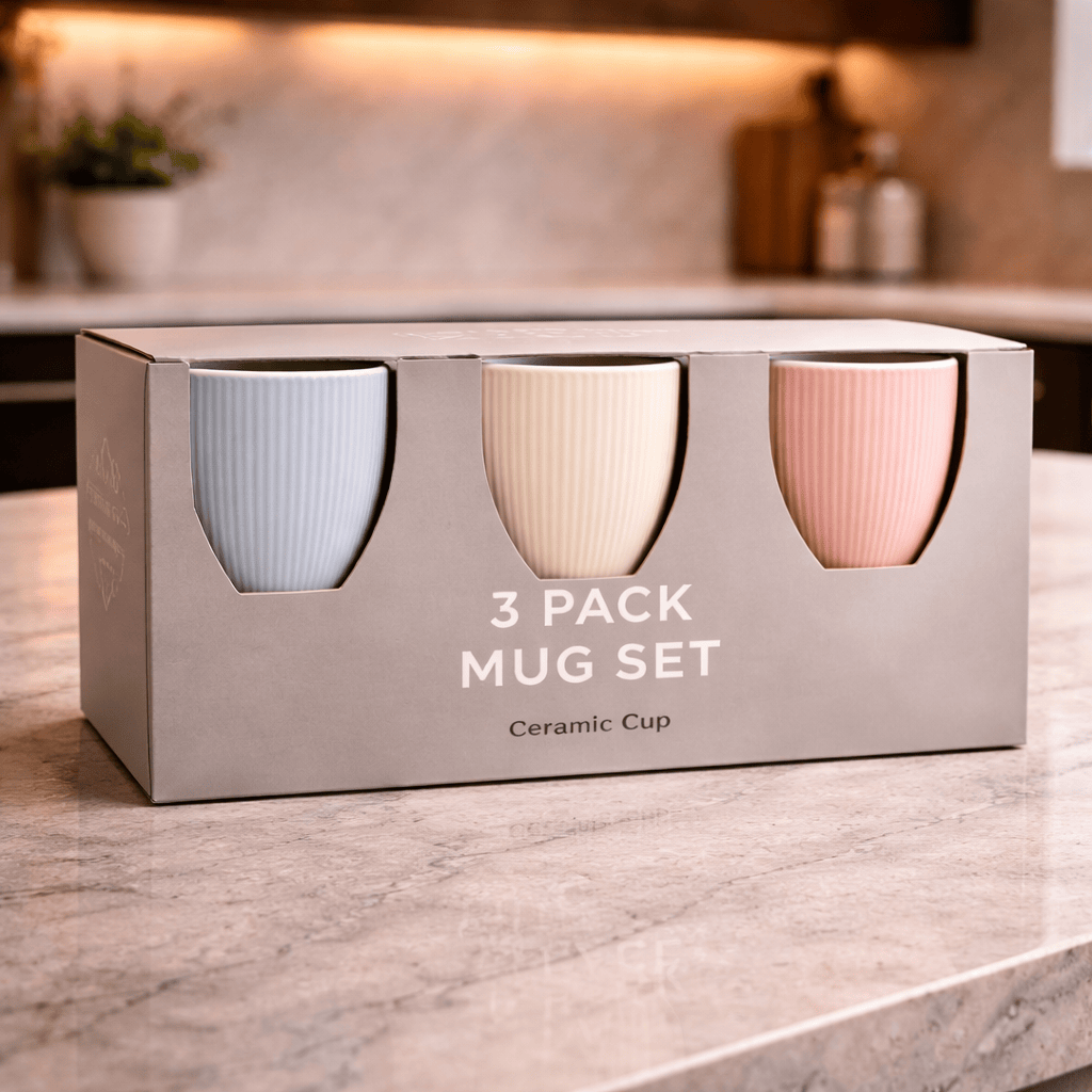Ceramic Mug Set (3/4 pcs) HA8005