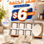 Nescafe 6pcs Mugs Set KW9635LT