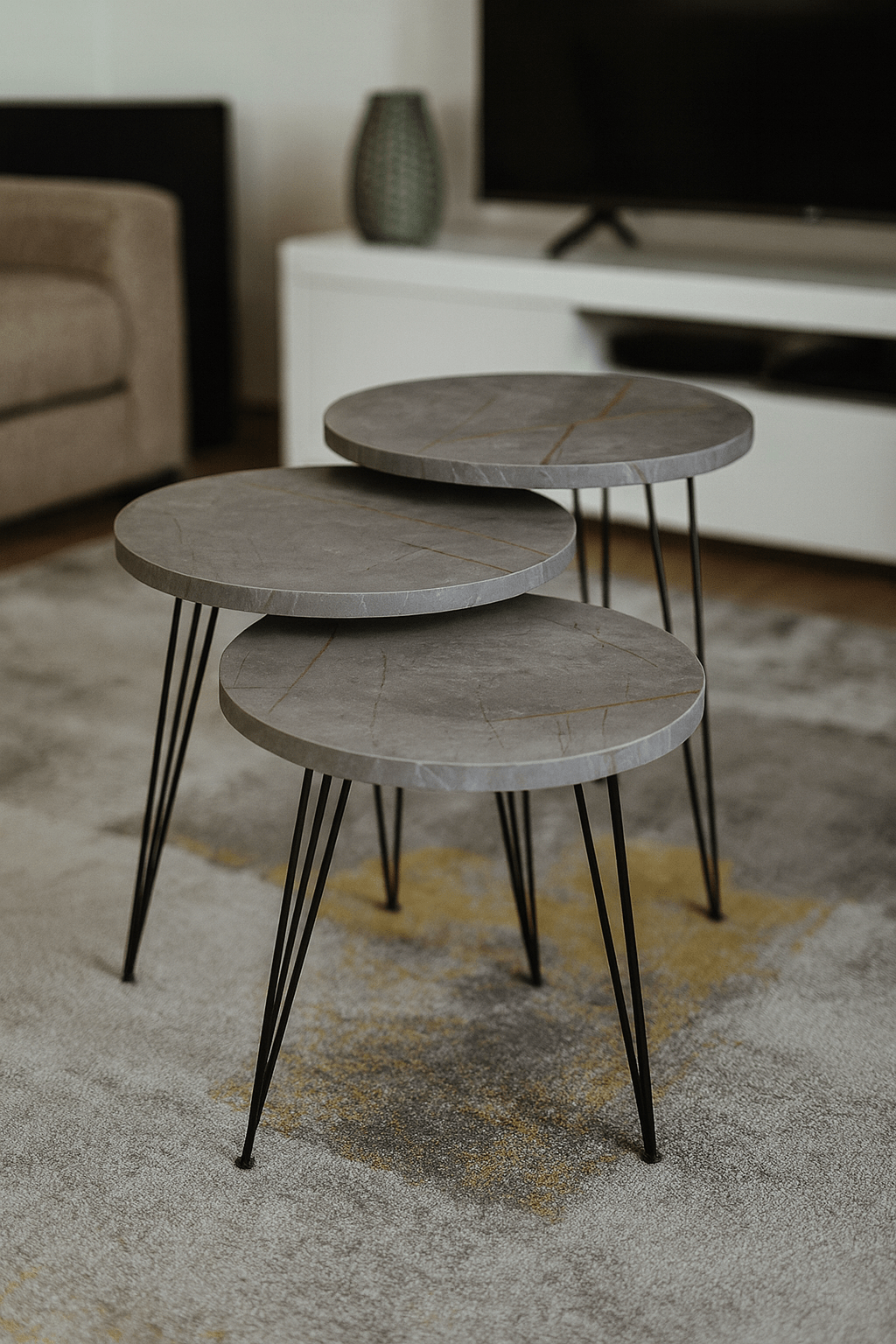 Coffe tables set 3pcs