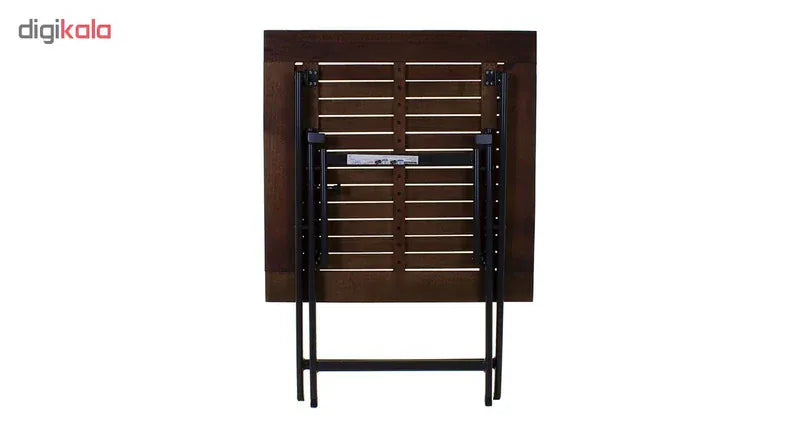 Florabest Natural Wood Foldable Table OG2373