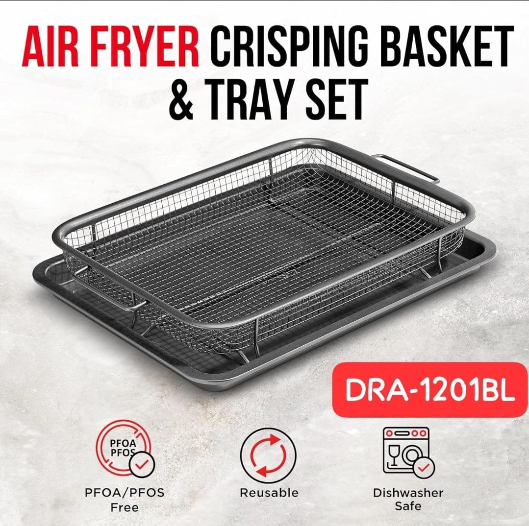 Air Frying Basket & Tray Set