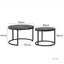 Marble Wood Tables Set of 2 HI7524QN