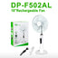 DP Rechargeable Fan F502AL 18"