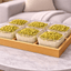 Wooden & Glass Tray LSH346