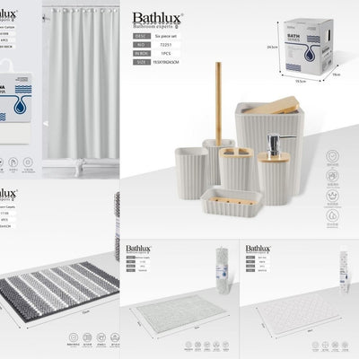 Bathlux Full Set 10pcs HA8004