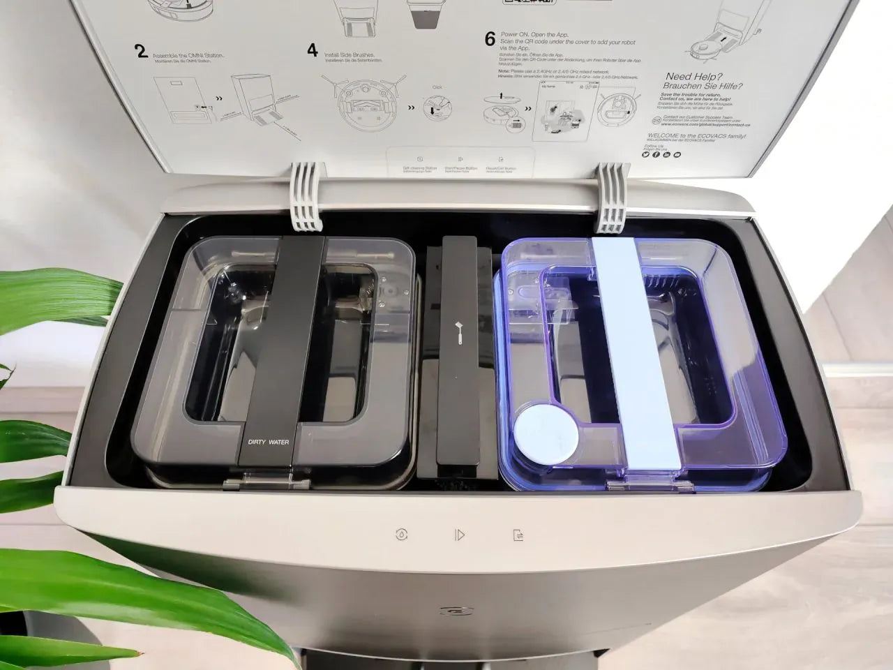 ECOVACS DEEBOT X1 OMNI OPEN BOX