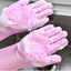 Silicone Washing Gloves KT2396