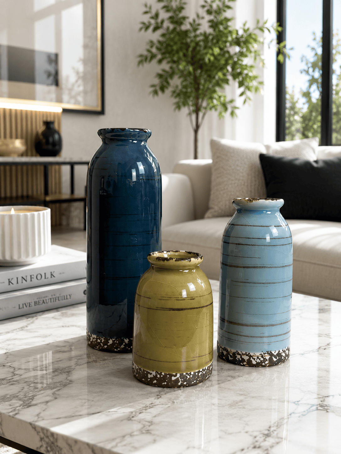 Modern Ceramic Vase Sets
