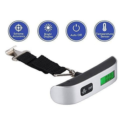 Portable Traveler Luggage Scale LCD Display HA22250