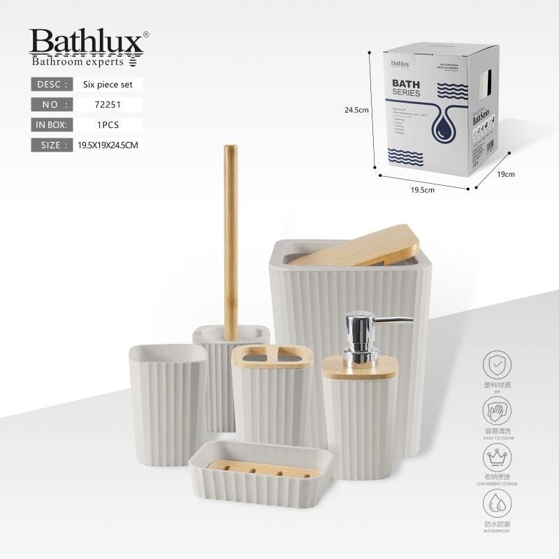 Bathlux Full Set 10pcs HA8004