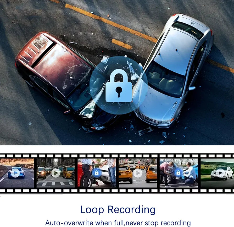 HS Car Dash Cam CP3157DC