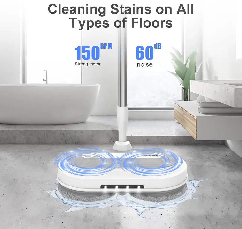 Cordless Dual Spin Spray Mop HA6027