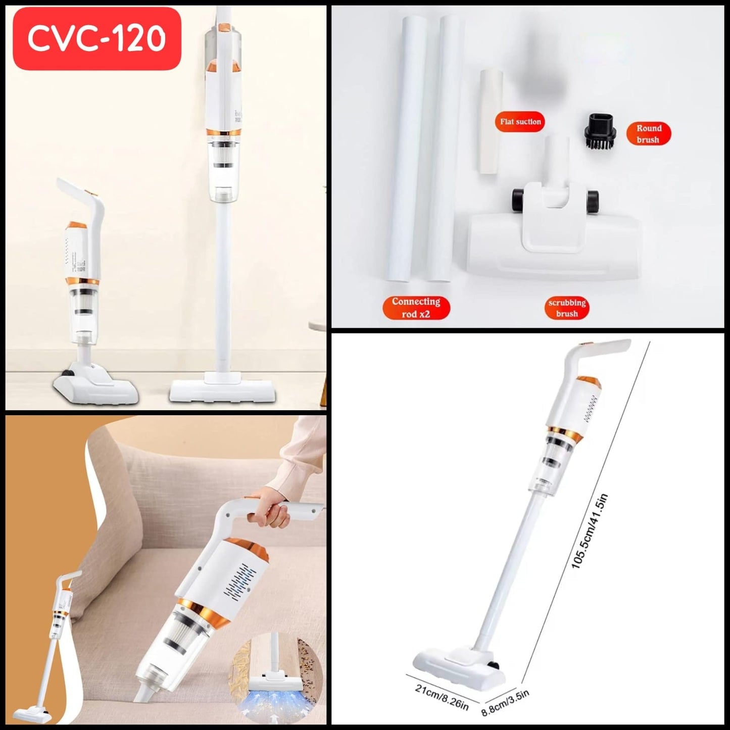 Vaccuum Cleaner CVC-120W