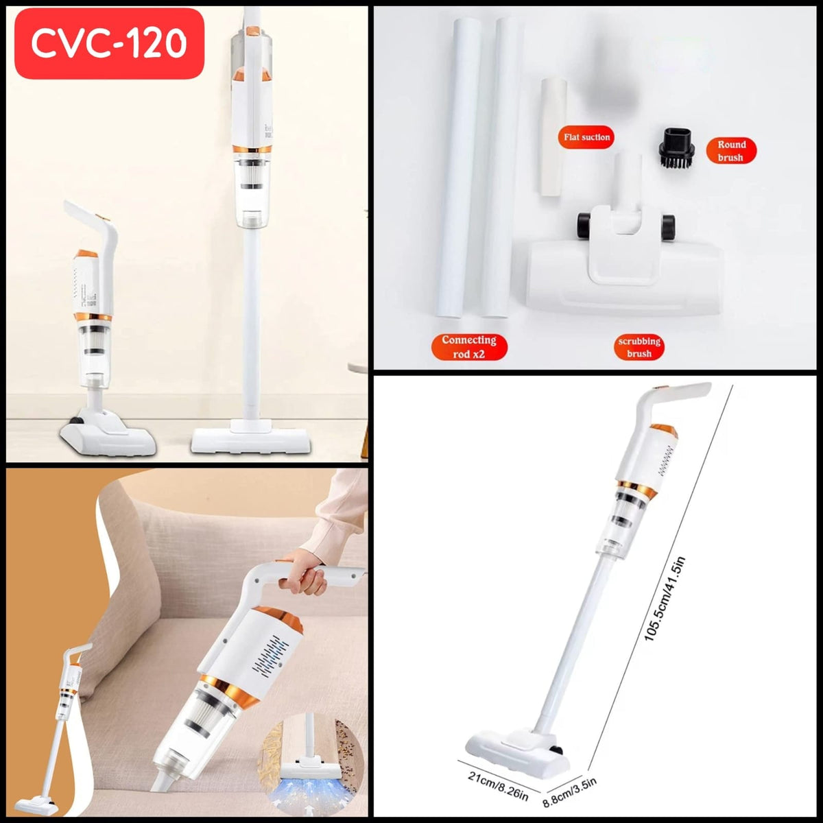 Vaccuum Cleaner CVC-120W CVC120
