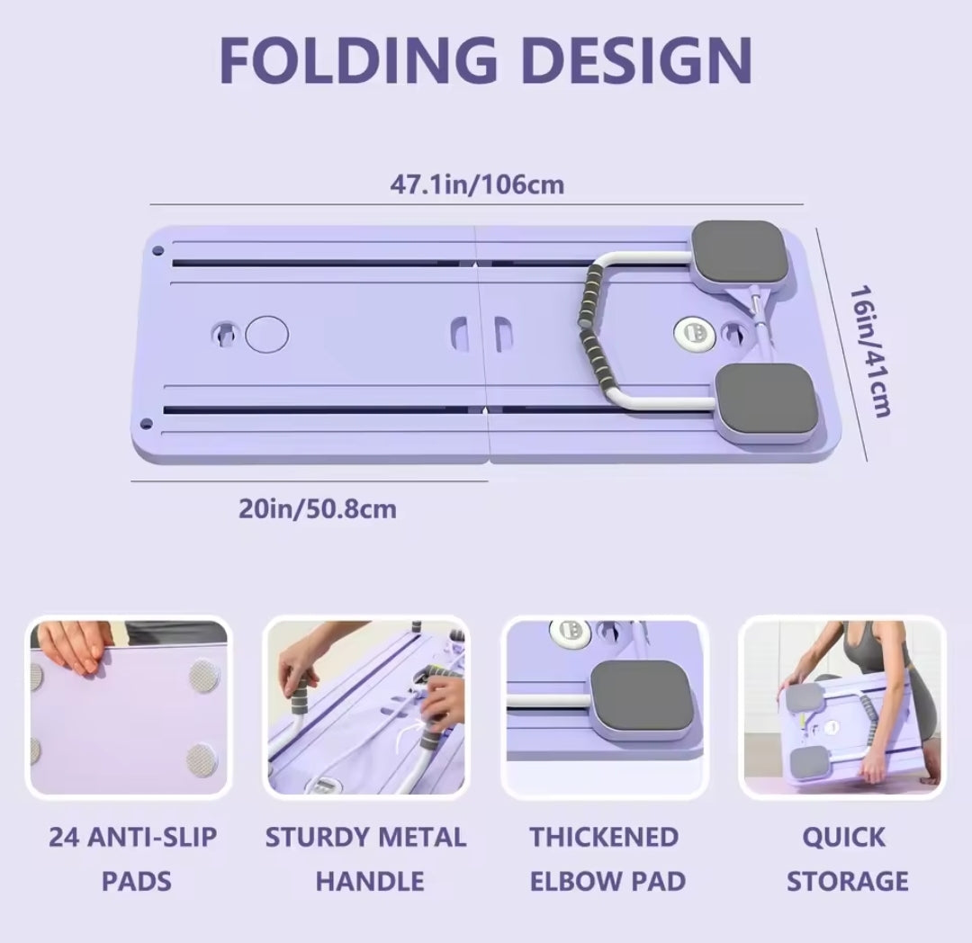 Foldable Pilates Board