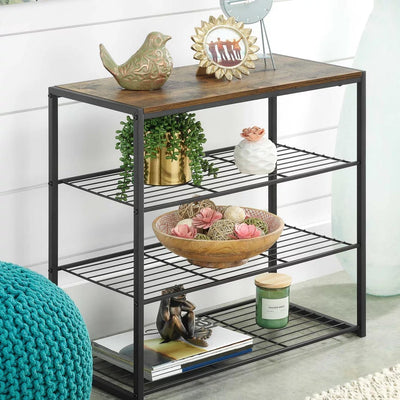 Console Wood & Metal Stand HA8002