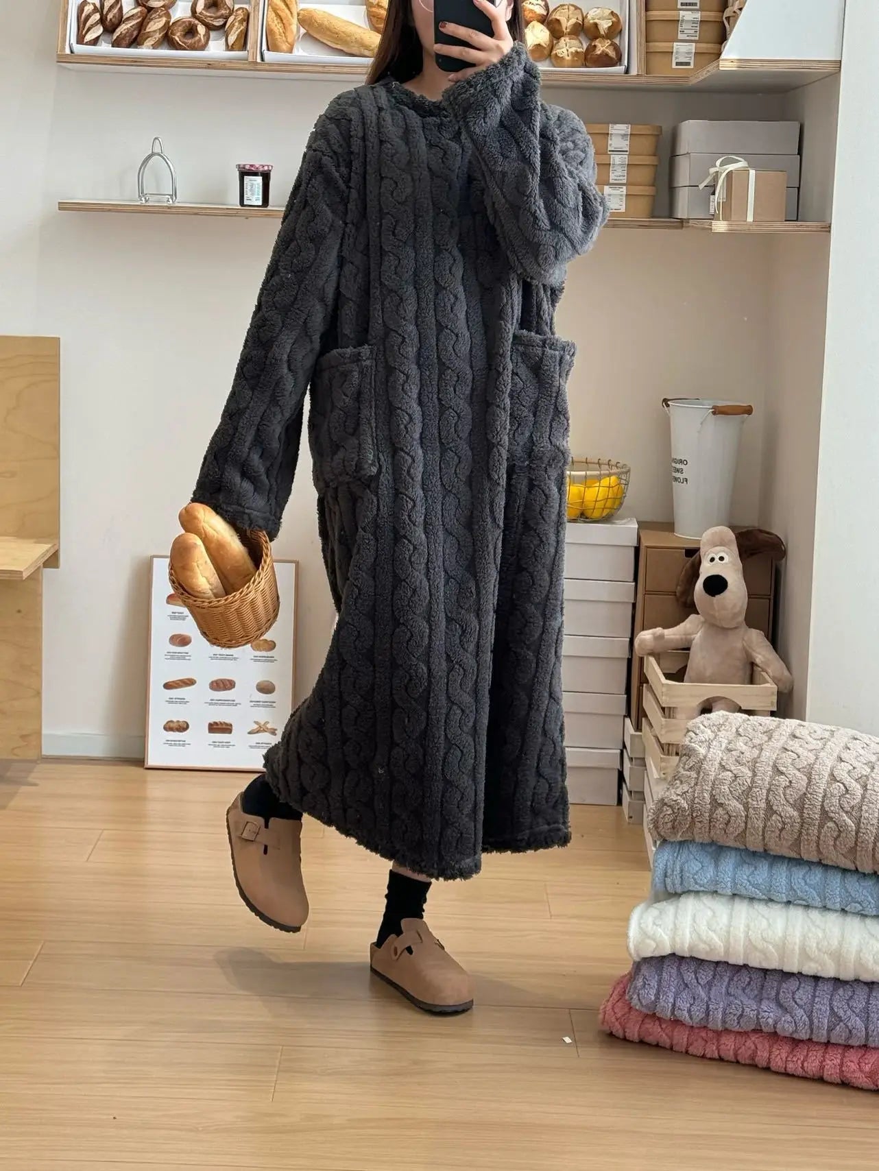VELVET SLEEP DRESS HA2296