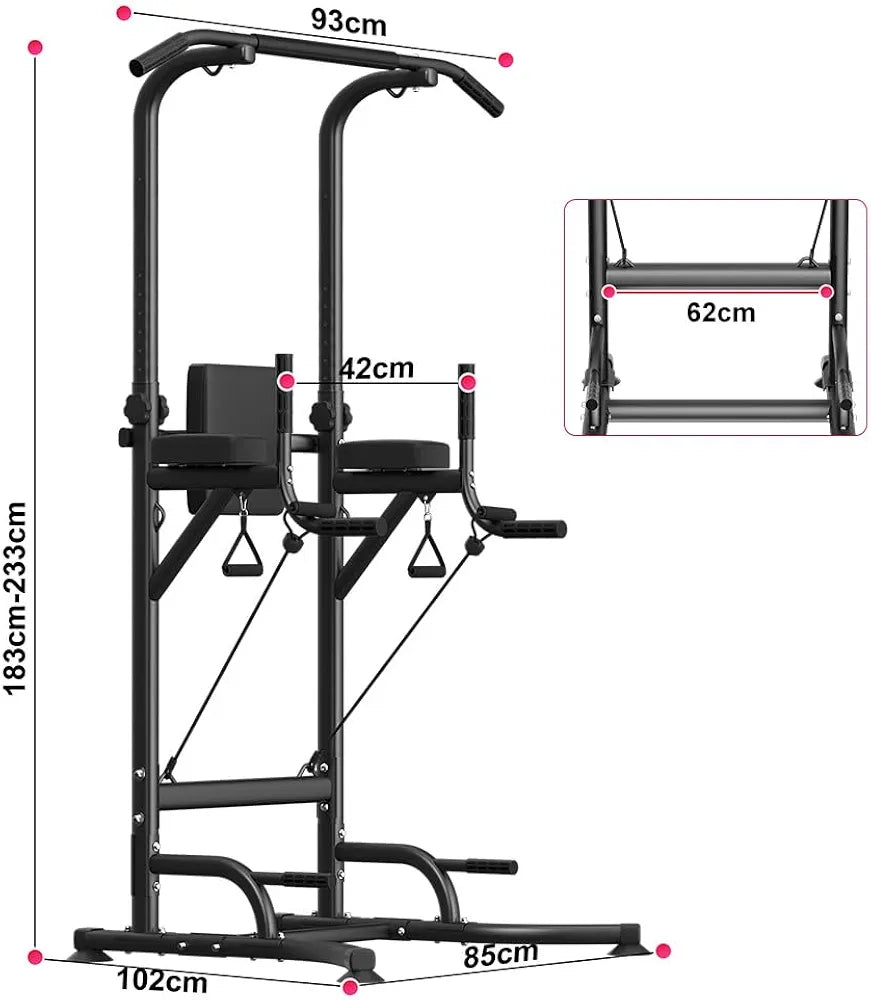 Power Tower Pullup Bar