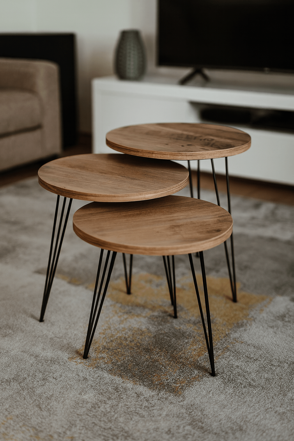 Coffe tables set 3pcs