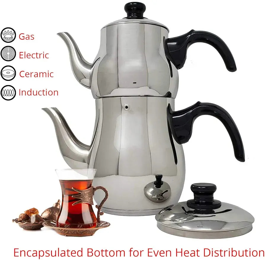 Turkish Double Tea Pot KT2383