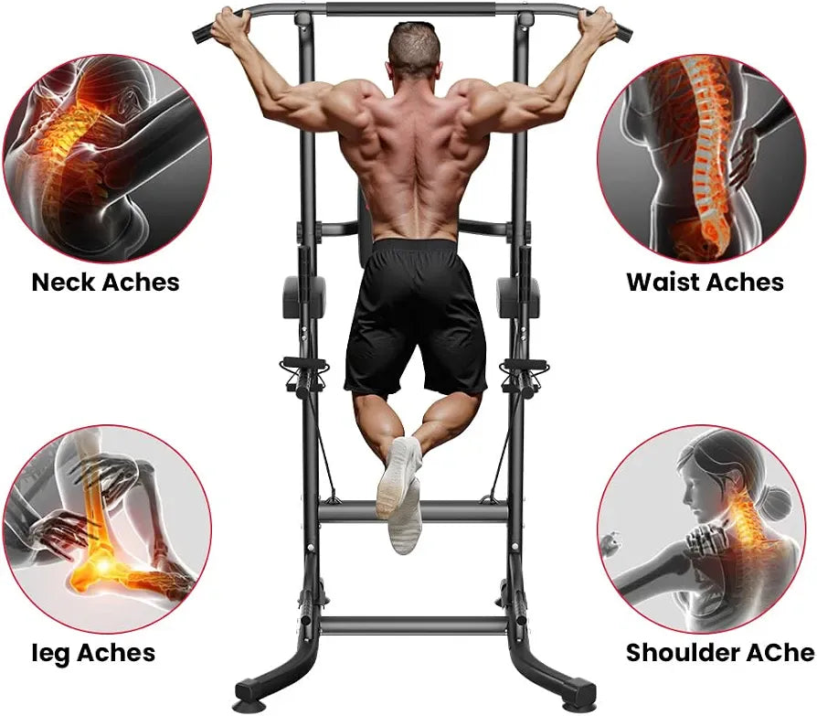 Power Tower Pullup Bar