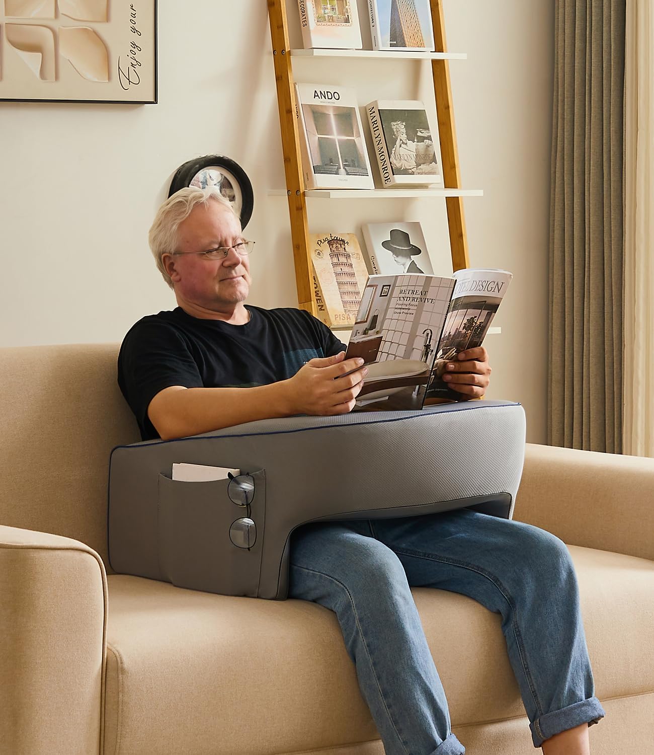 Memory Foam Sofa Desk HA6300