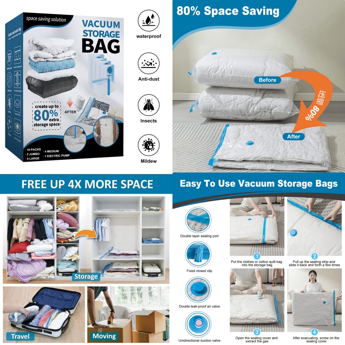 Compression Bags Full Set HI2574VS