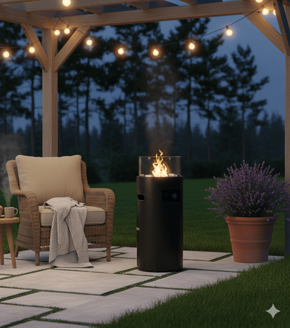 OUTDOOR WOOD & STONE 11000 WATT HEATERS