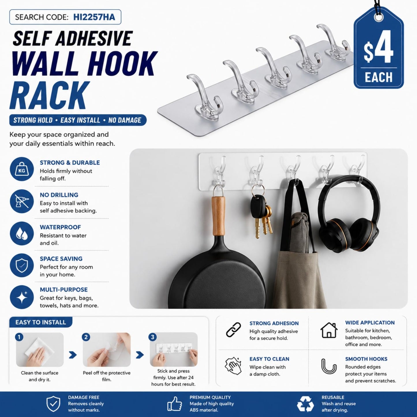 Wall Hanger HI2257HA