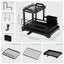 Drainable kitchen rack 2 tier