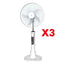 DP Rechargeable Fan F502AL 18"