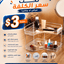 Meysa Plexi Organizer 2 Shelfs HI4917JW
