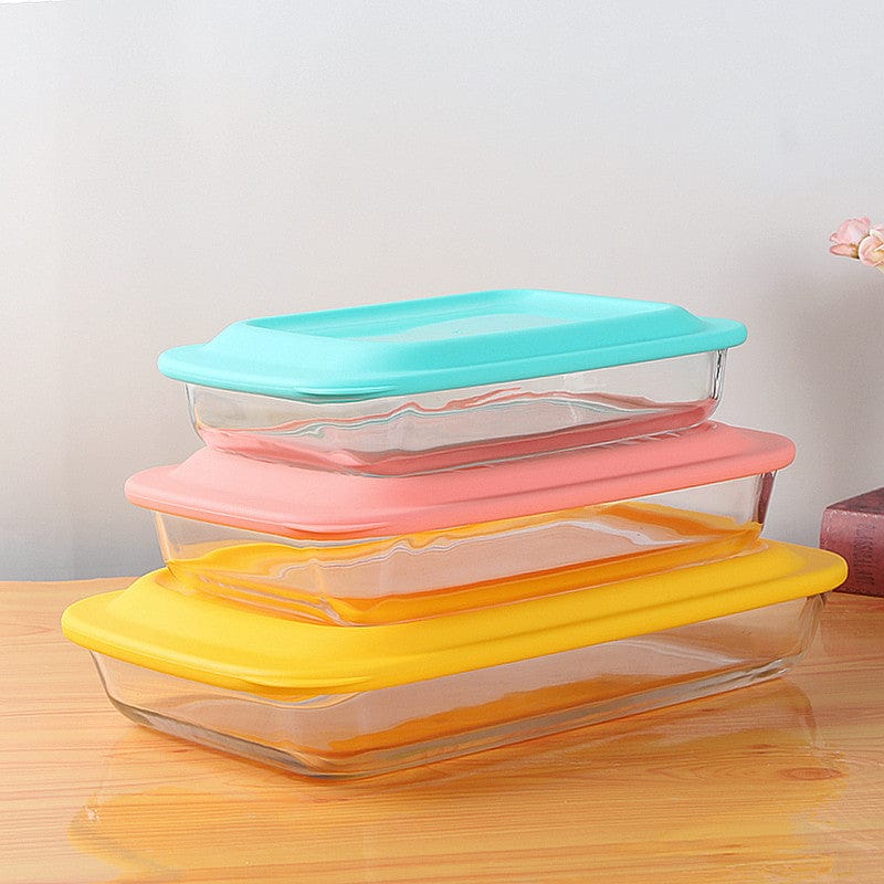 Oven Glass Food Storage 3 pcs HA8006
