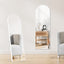 Aluminum Framed Arched Floor Mirror  HI5931QX